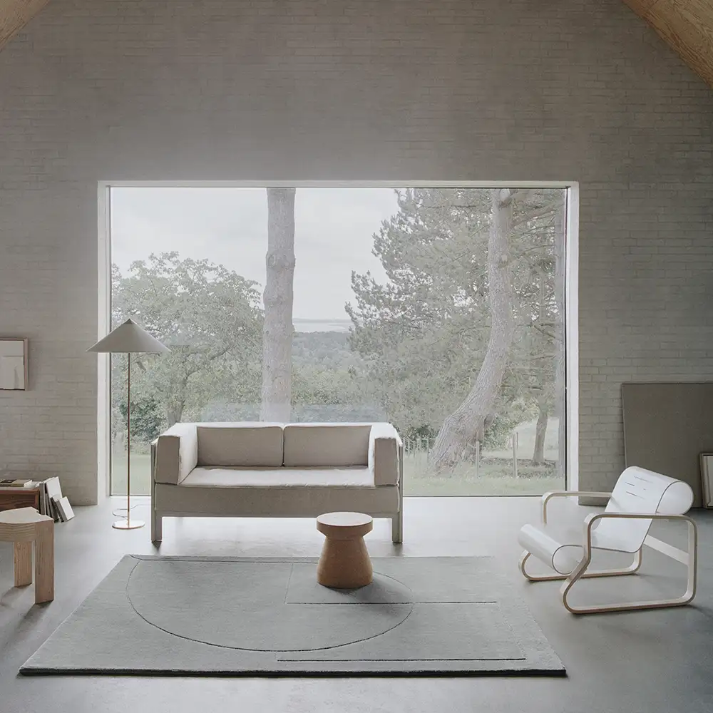 Lineal Poem Beige 140x200 teppich 