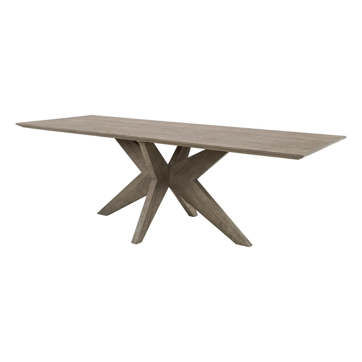 LAKE SLIM Esstisch 240x90 cm – Pebbles Grey
