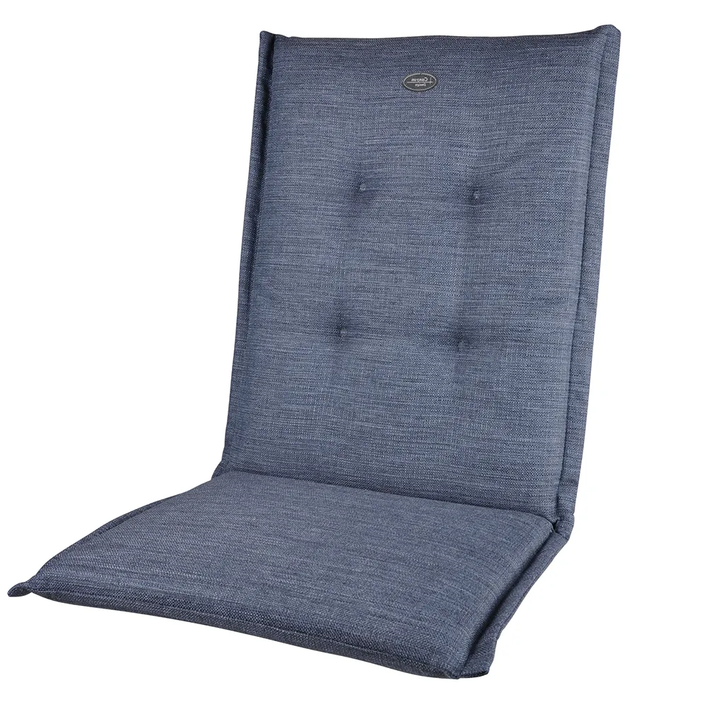 Teak-Stuhlkissen Canyon 2.0 niedrig Indigo