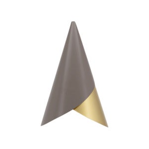 Cornet Lampenschirm Umber/Brass