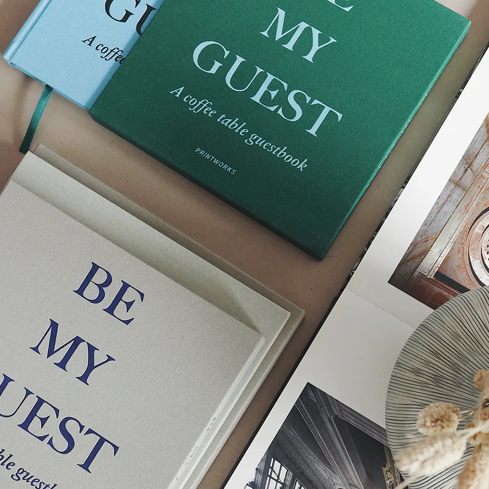  Gästebuch-Grün/Blau