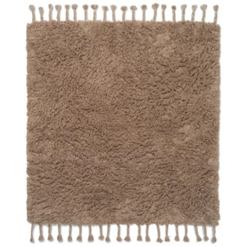 Amass Teppich 150x140 cm - Weißer Pfeffer