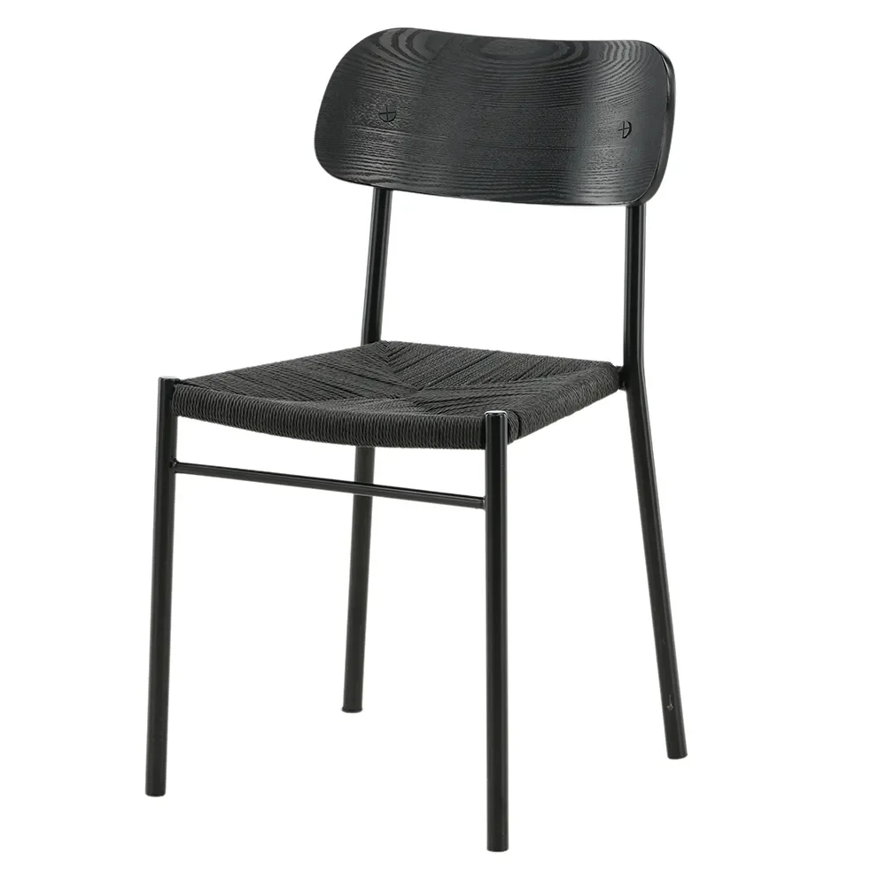 Polly Dining Chair Schwarz 2er-Pack 