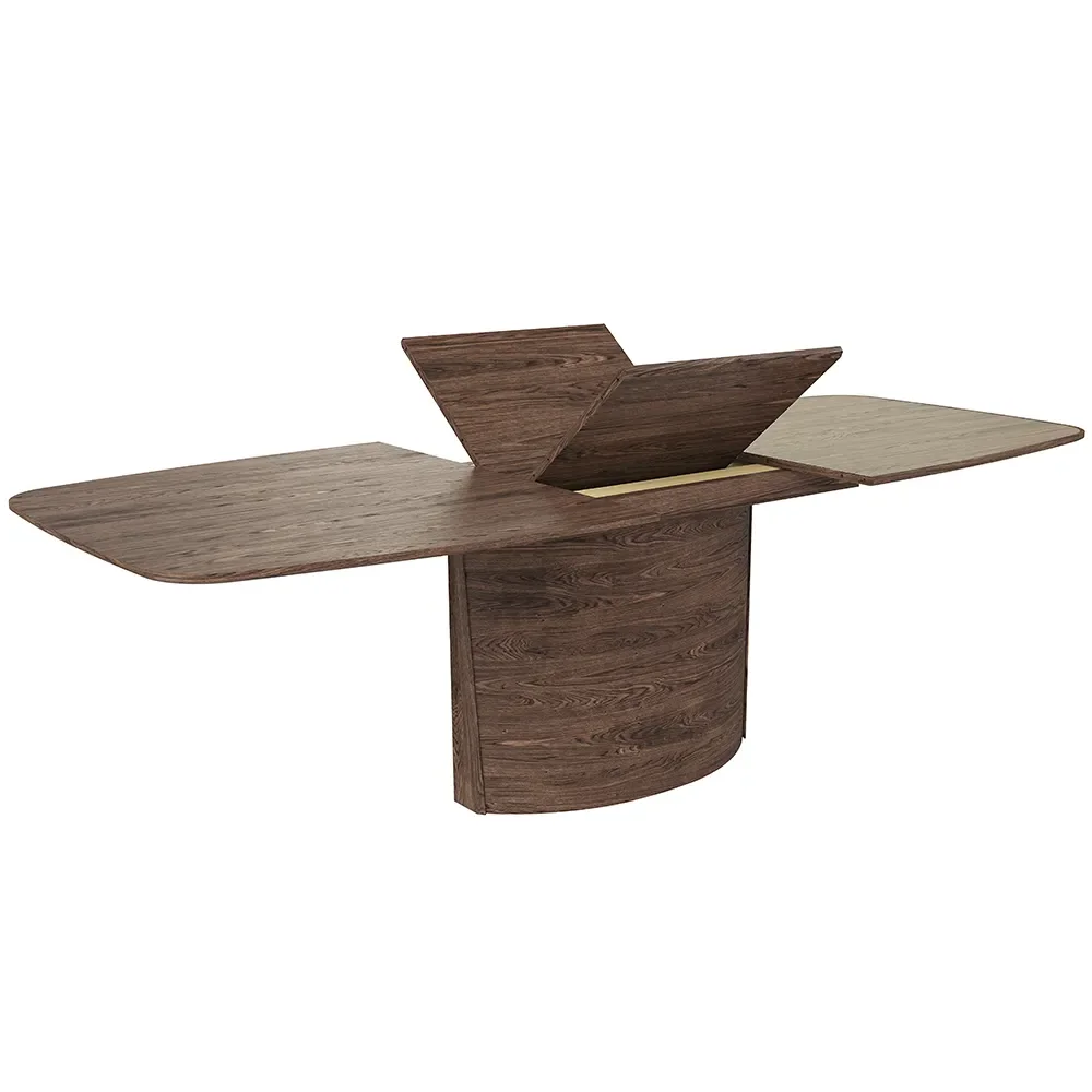 Sm117 Tisch Walnuss Naturöl 192-252X102X74Cm 