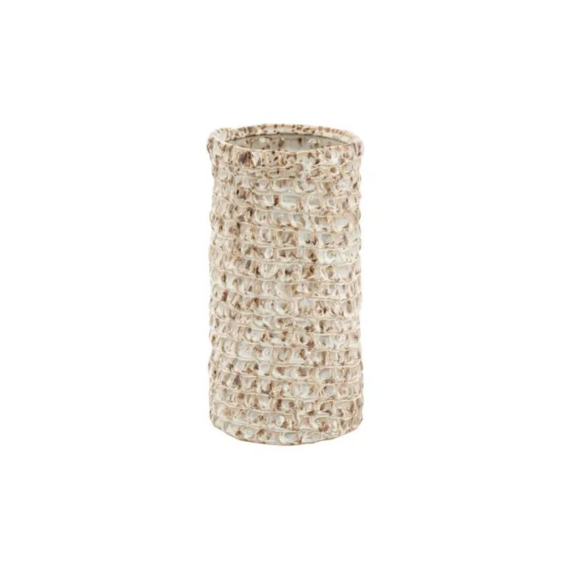 Shio small 13x13x24,5 cm Steinzeug Braun