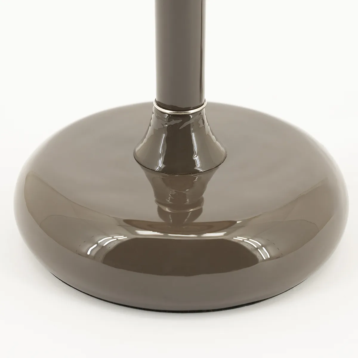 Dimmbare Tischlampe Pomm Dark Brown H 47,5 cm