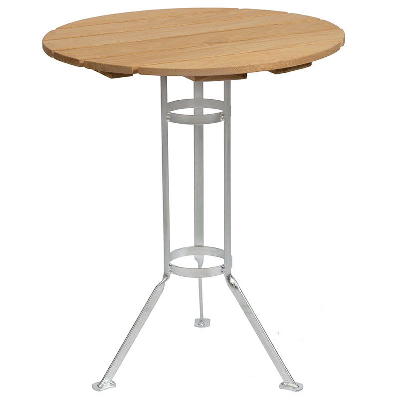 Brauerei Dreibein Tisch Ø 60 cm Eiche geölt