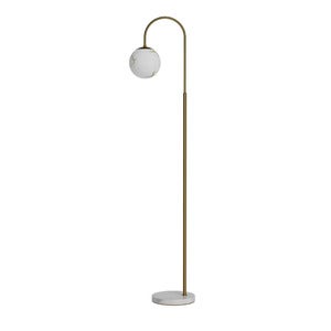 Bellagio Stehleuchte H163cm Messing/Weiß