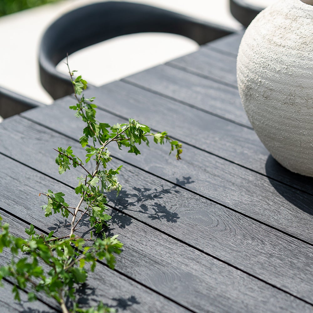 Bok Esstisch 162x80 cm Schwarz