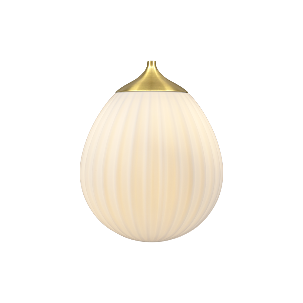  Around the World Lampenschirm Ø21 cm White/brushed brass
