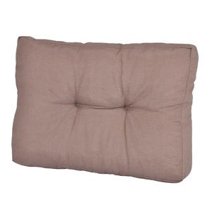 Eva Rückenkissen B74 79 H38 cm Taupe