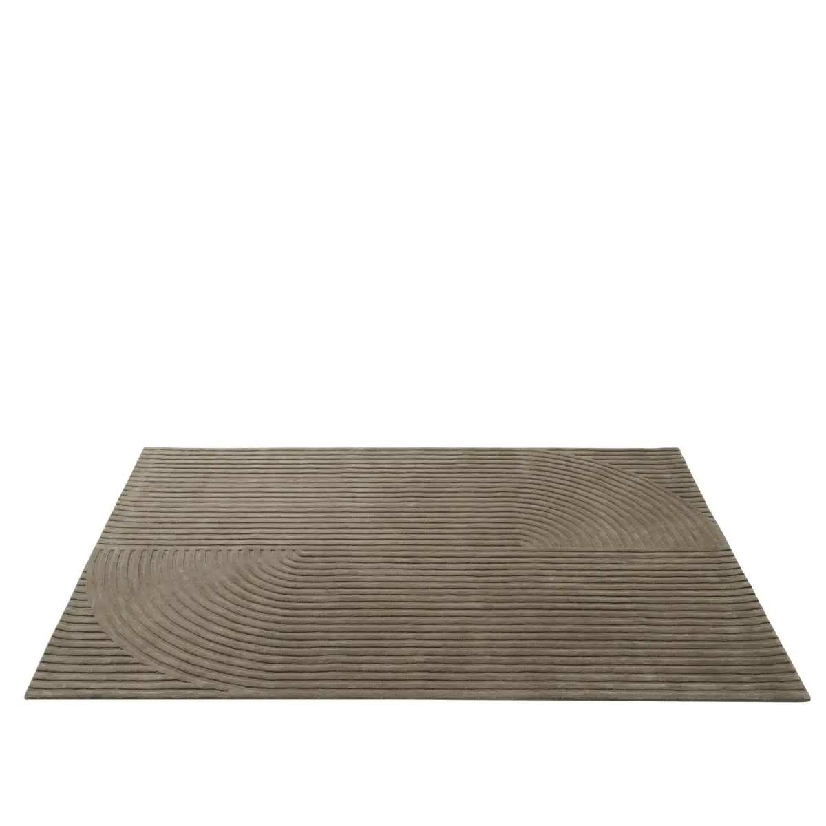Relevo Teppich Quattro - 200 x 300 cm - Taupe