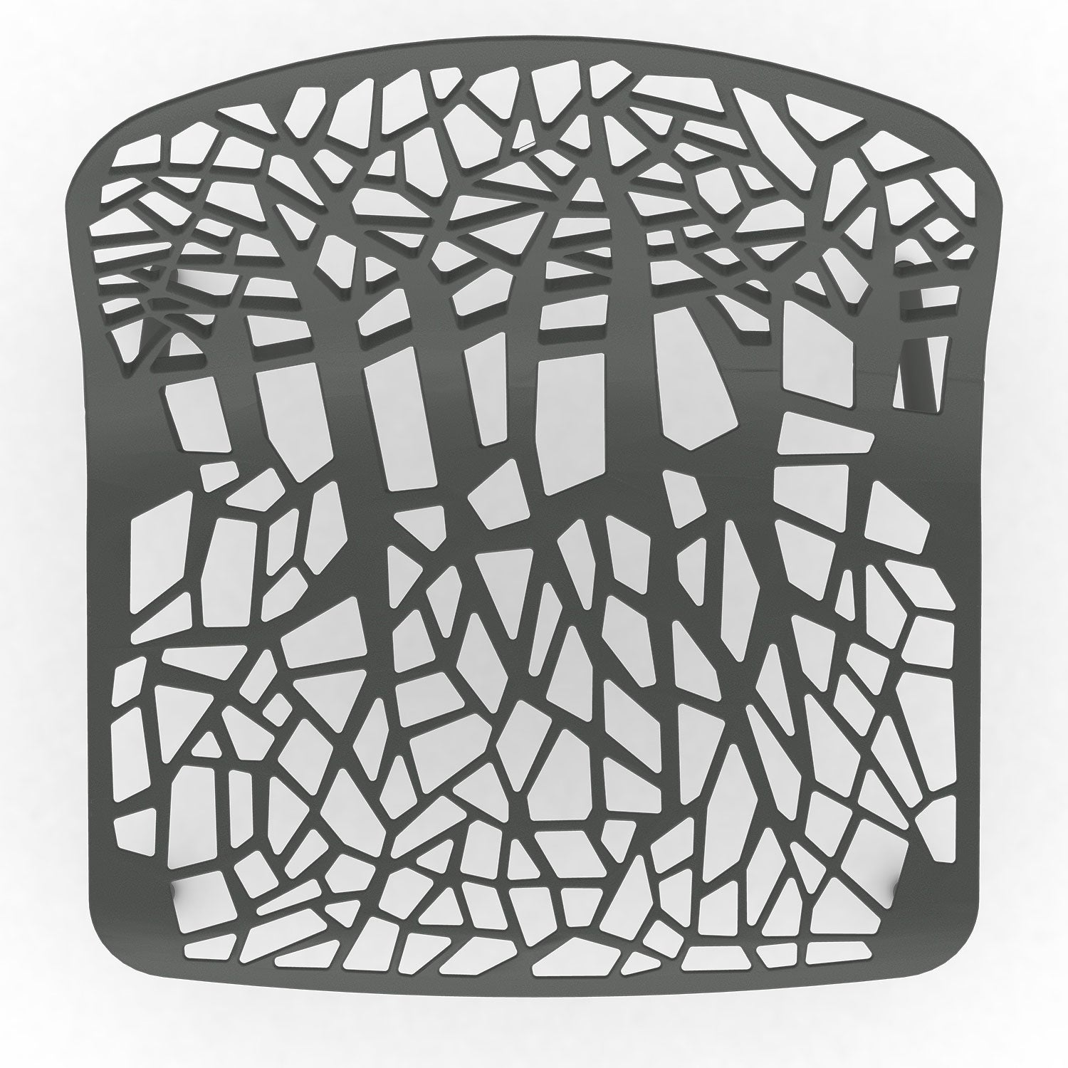 Forest Sessel Metallic Grau