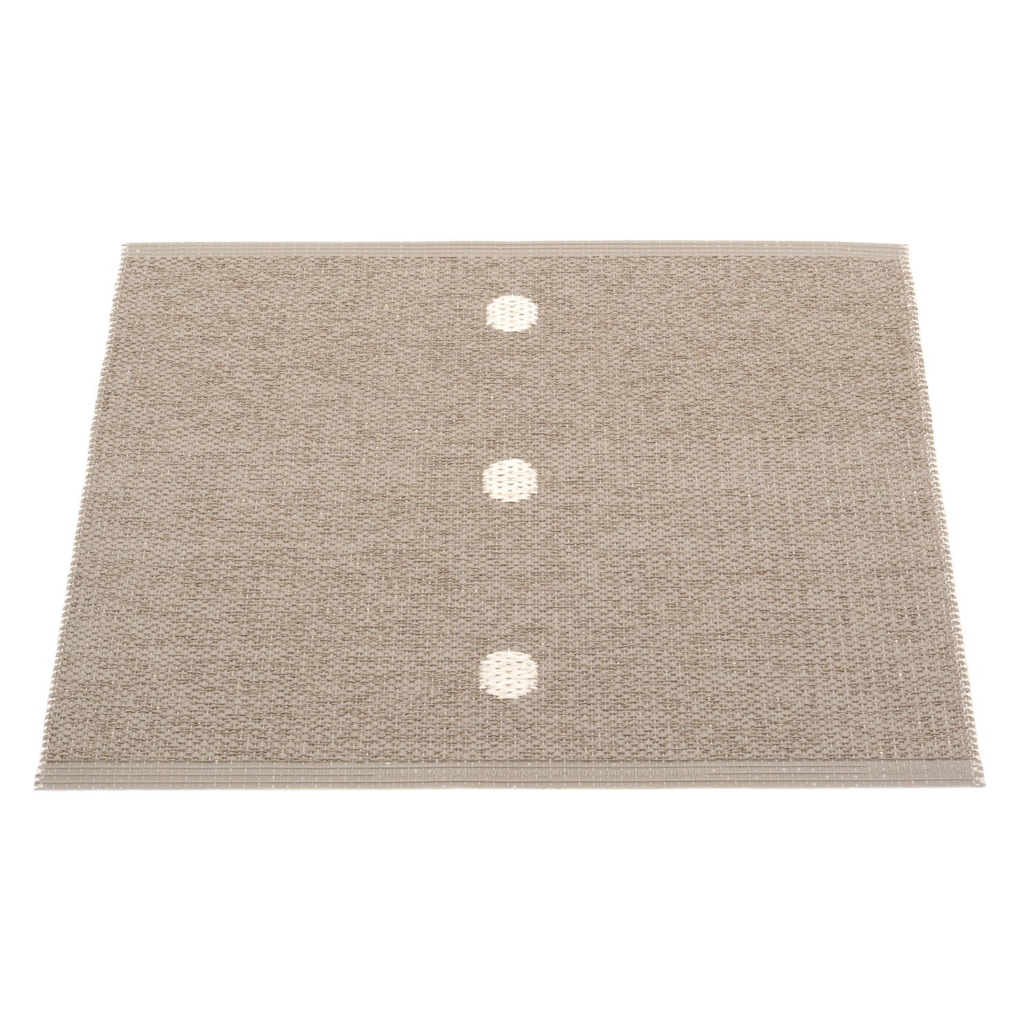Peg Teppich 70x60 cm dark linen / vanilla