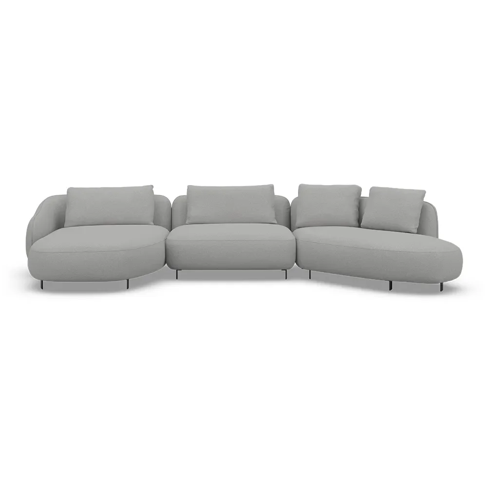 Orca Sofa mit Recamiere Kat B