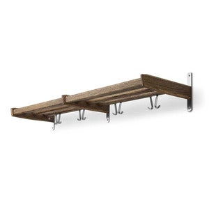Meja Hutablage 90 cm Eiche geräuchert