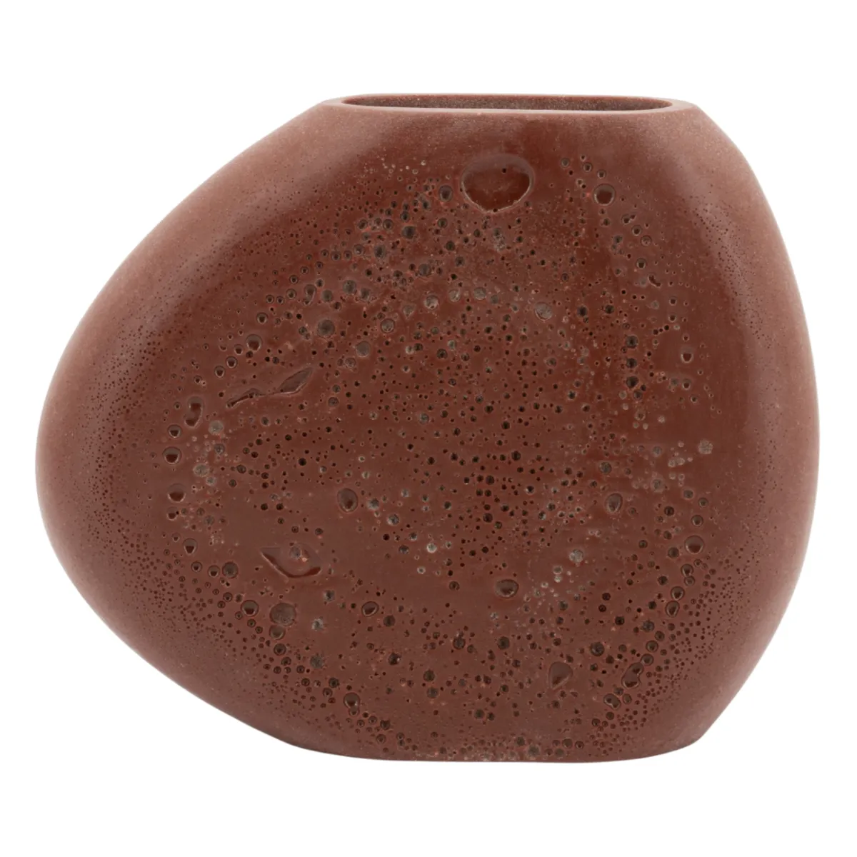 Kori 2 Vase 30x8x25 cm Kunstharz Rot