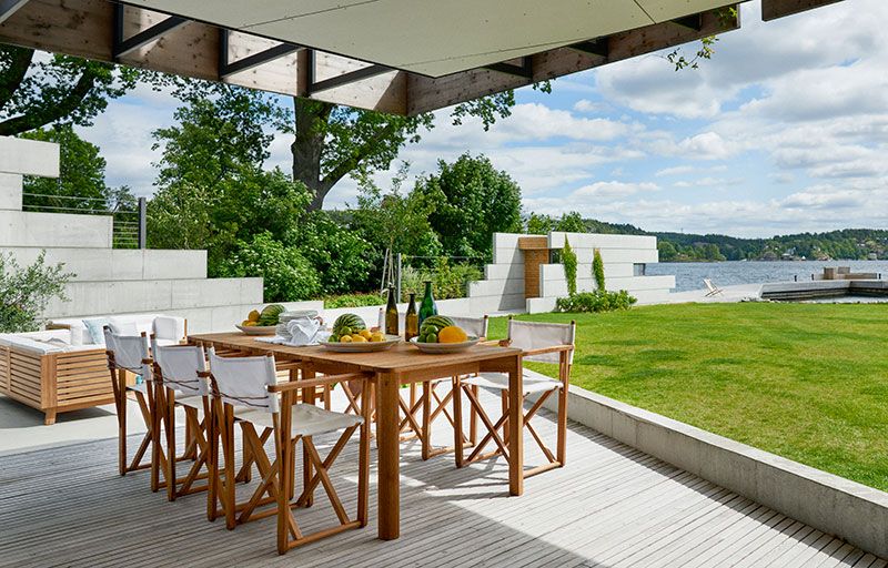 Korsö 200X100 cm Teak Esstisch