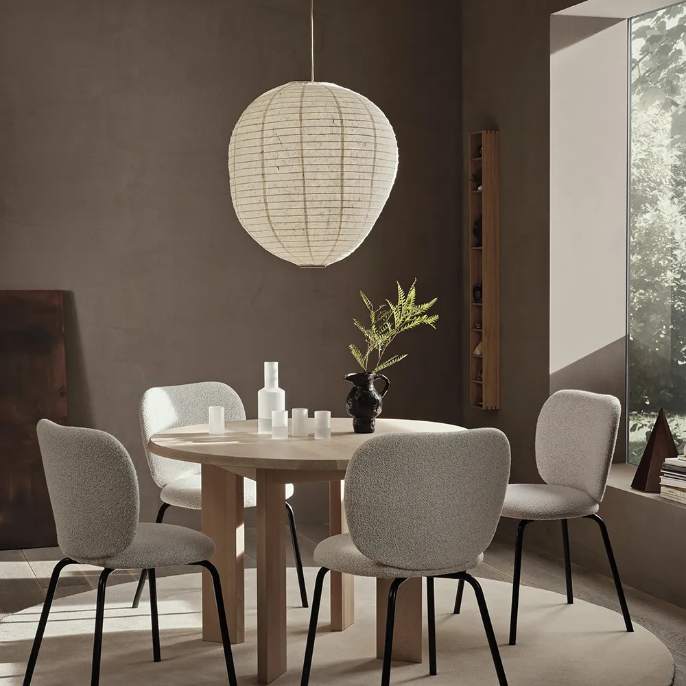 Kurbis Lampenschirm 60 cm Natural