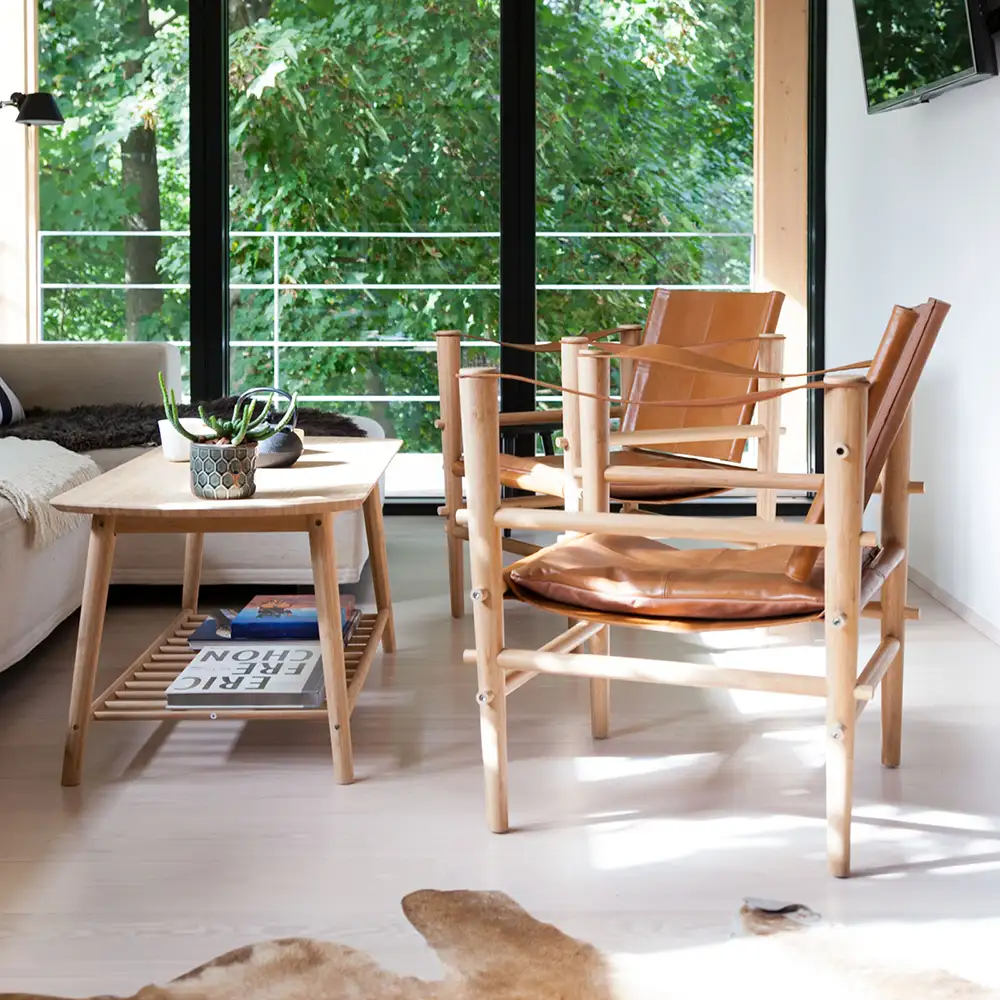 Noble Bambus Couchtisch