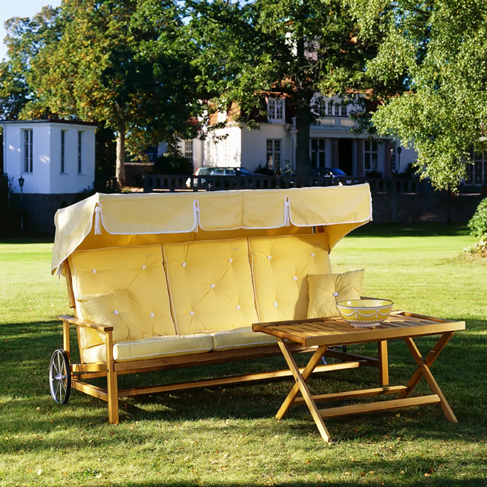 Schaukelsofa Dach hellgelb