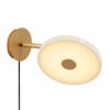 Asteria Wall  Kurze Wandleuchte Ø15 cm Pearl White