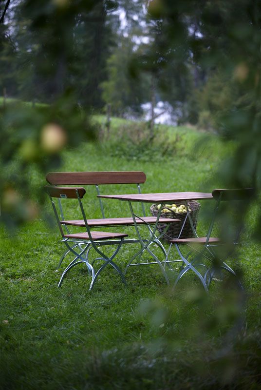 Brauerei Tisch 70X110 cm Teak