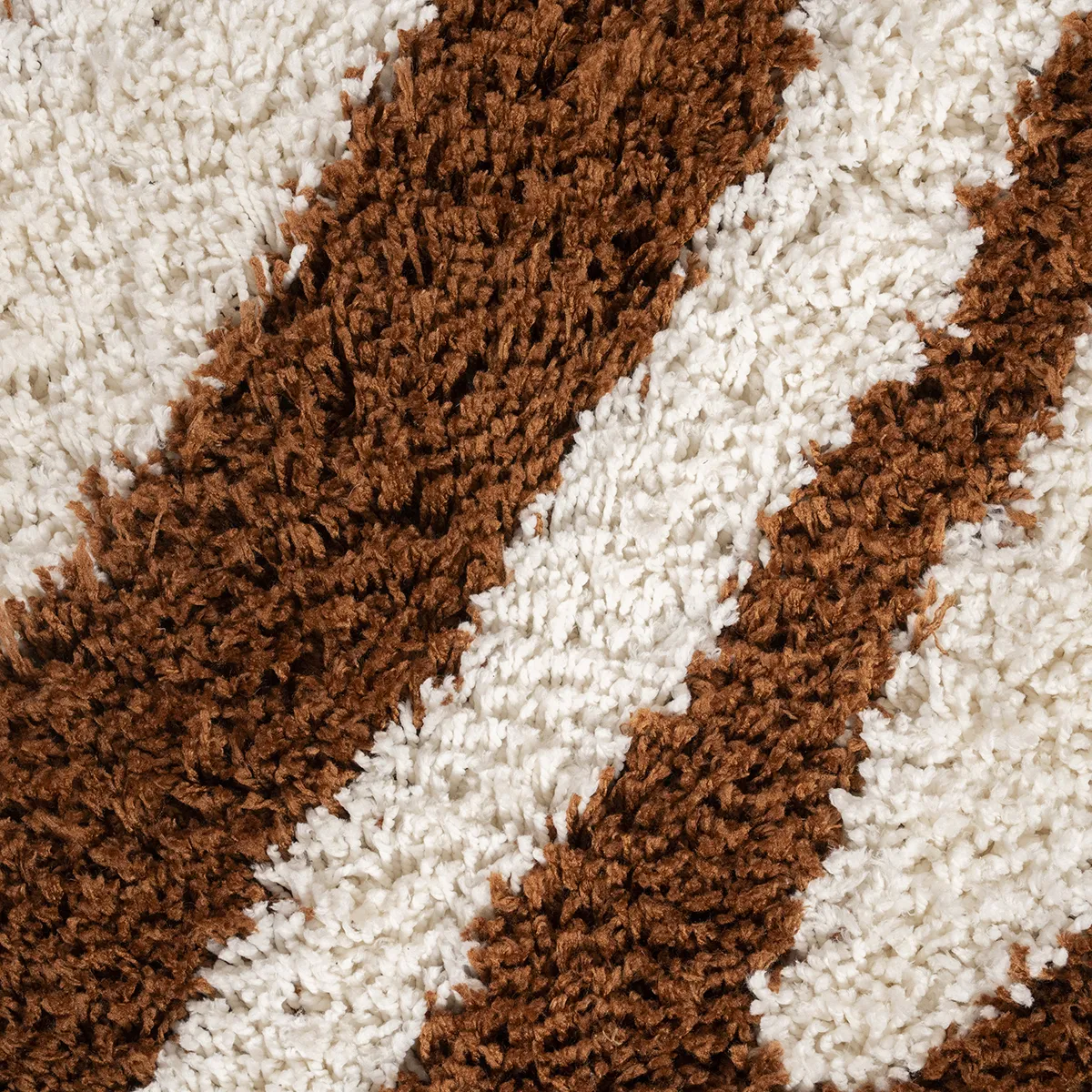 Zebra-Teppich Marty 190x290 cm Caramel