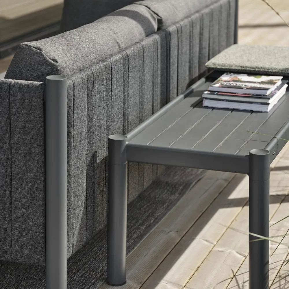 Brad Couchtisch 50x150  cm Anthracite