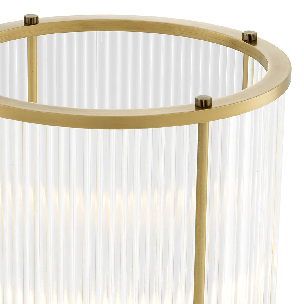 Hurricane Mayson L Antique Brass Windlicht