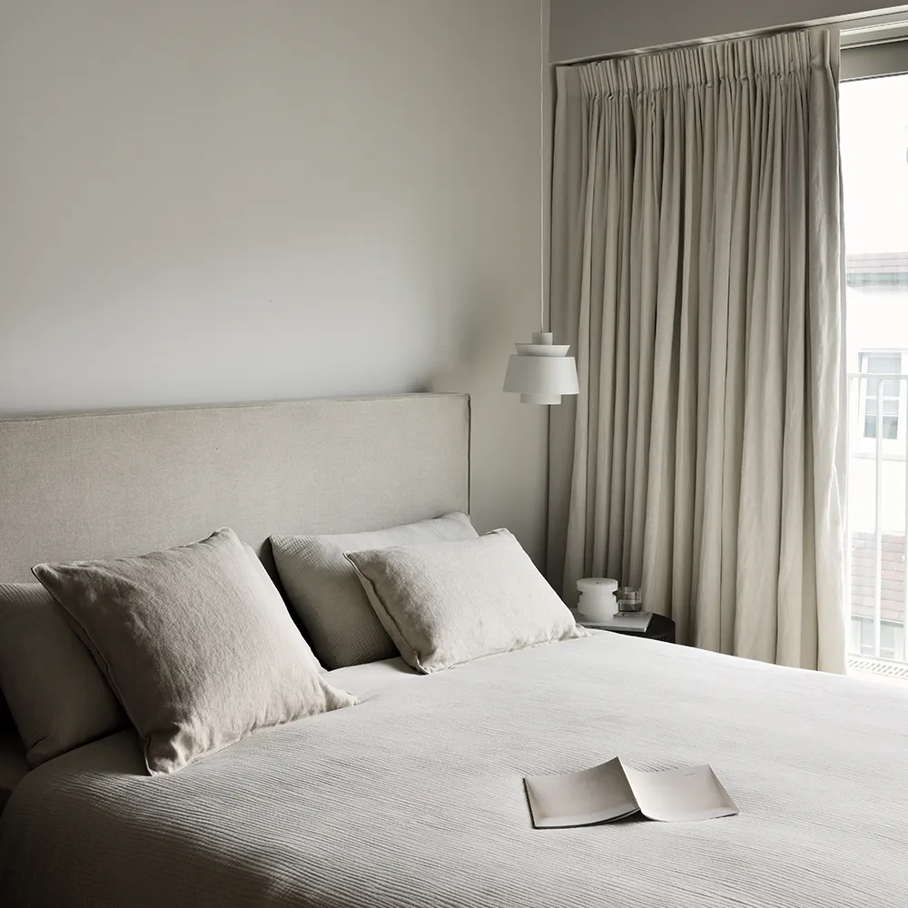 Revive Bettrahmen 180x200 Sand Leinen