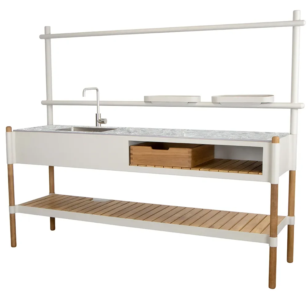 Sticks Aufbewahrungsbox Teak