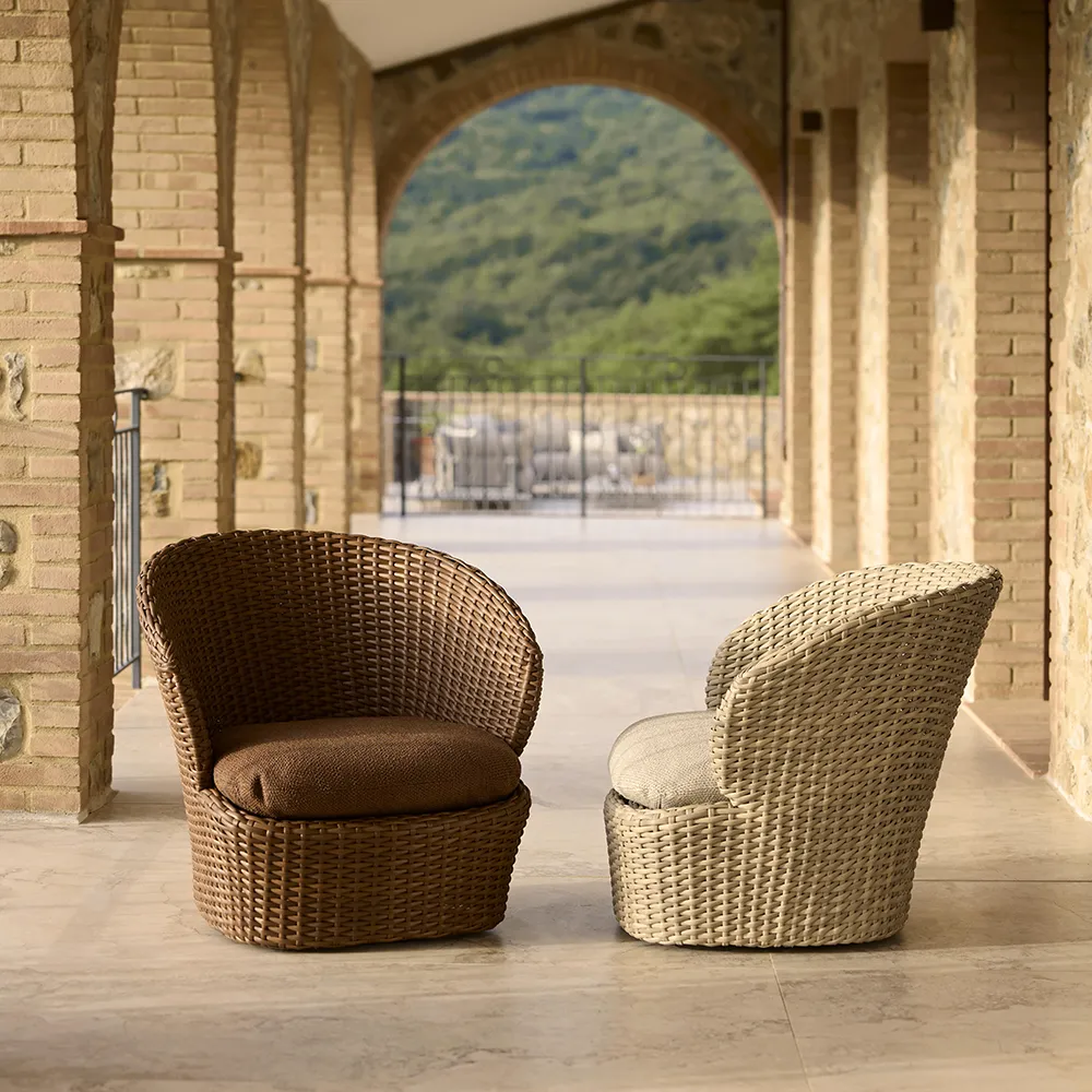 Coast Drehsessel Umber brown