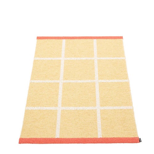 Gewebter Teppich Criss Pop Pale Yellow