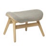A Conversation Piece Ottoman Fußhocker Oak/White Sands