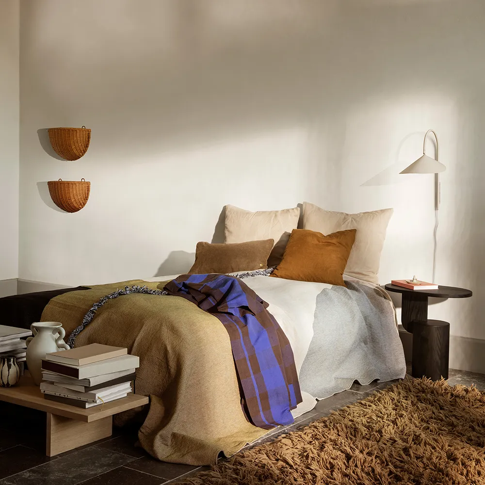 Weiden Wandkörbe 2er-Pack