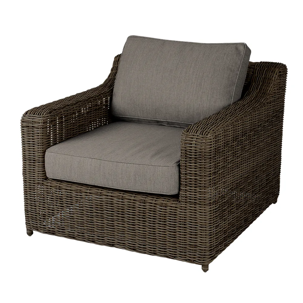 Glendon sessel  Dark brown / Soft moose