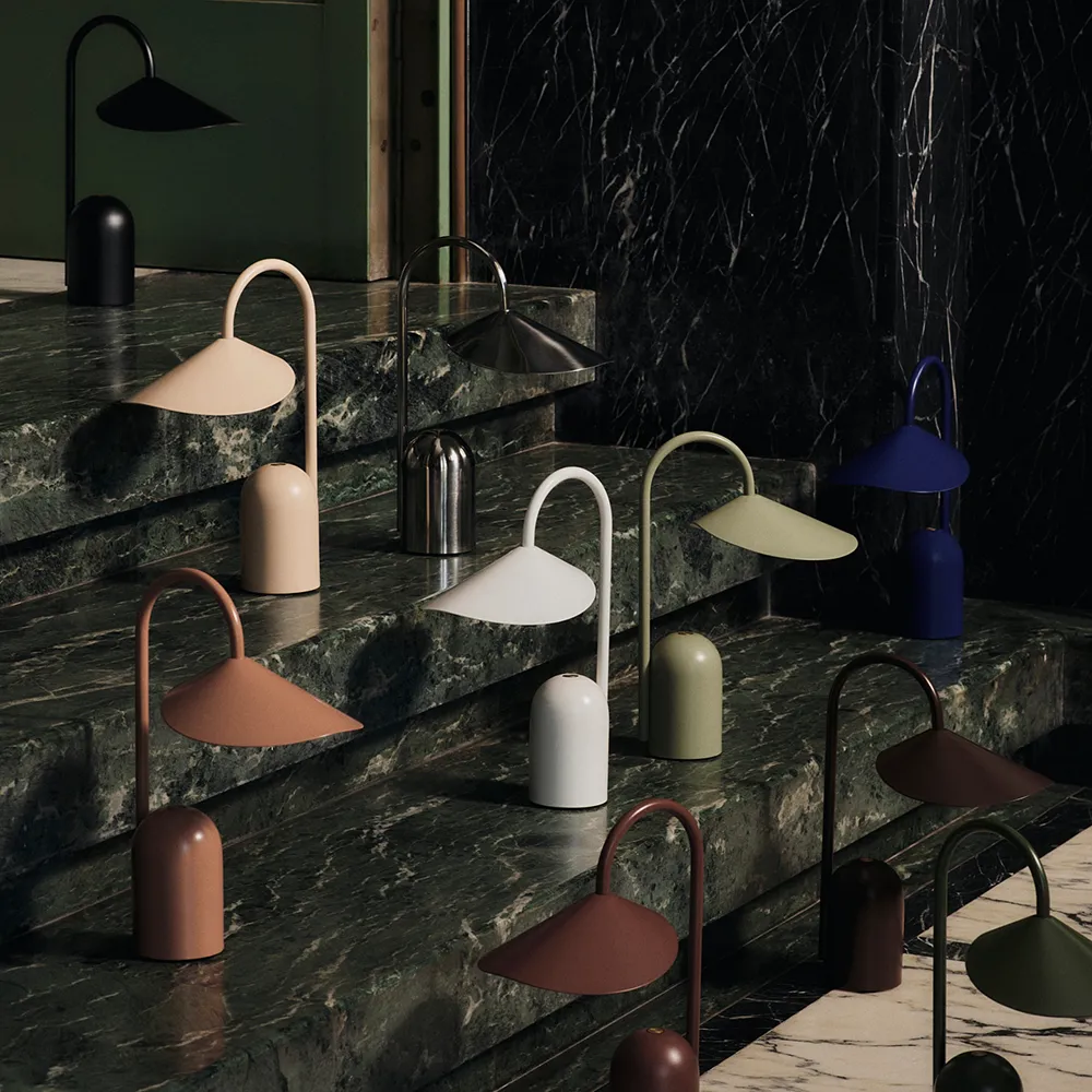 Arum Portable Lampe Bright Blue