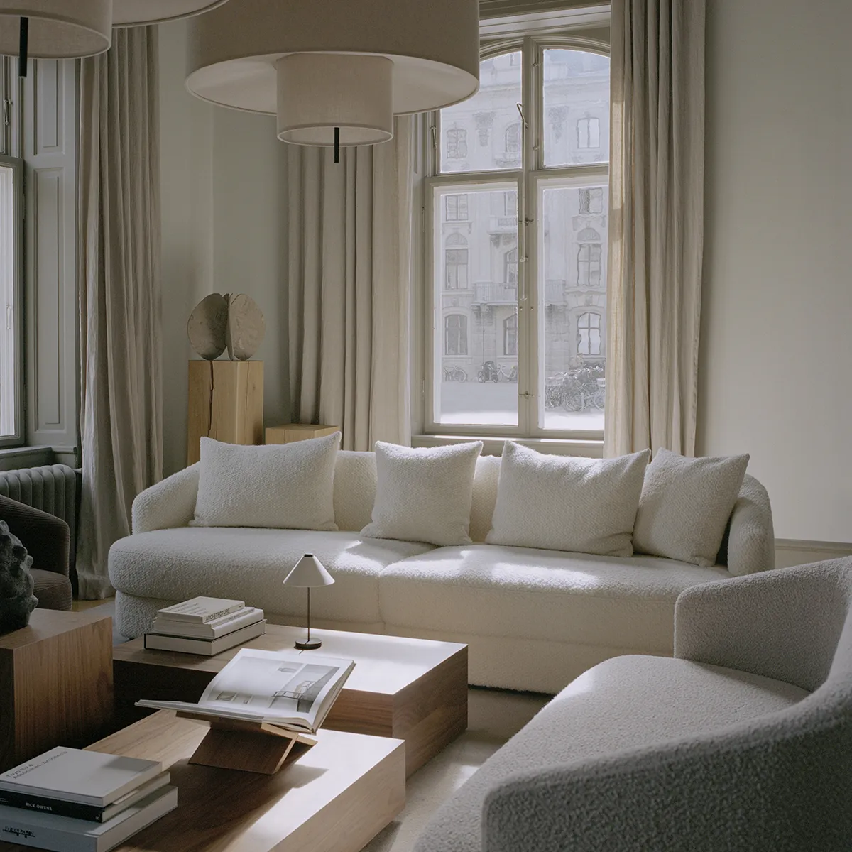 Sofa Covent Residential (3-Sitzer) Hemp
