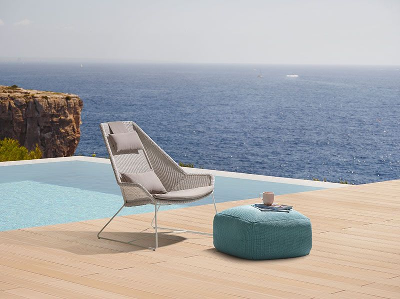 Breeze Lounge Sessel Weiß