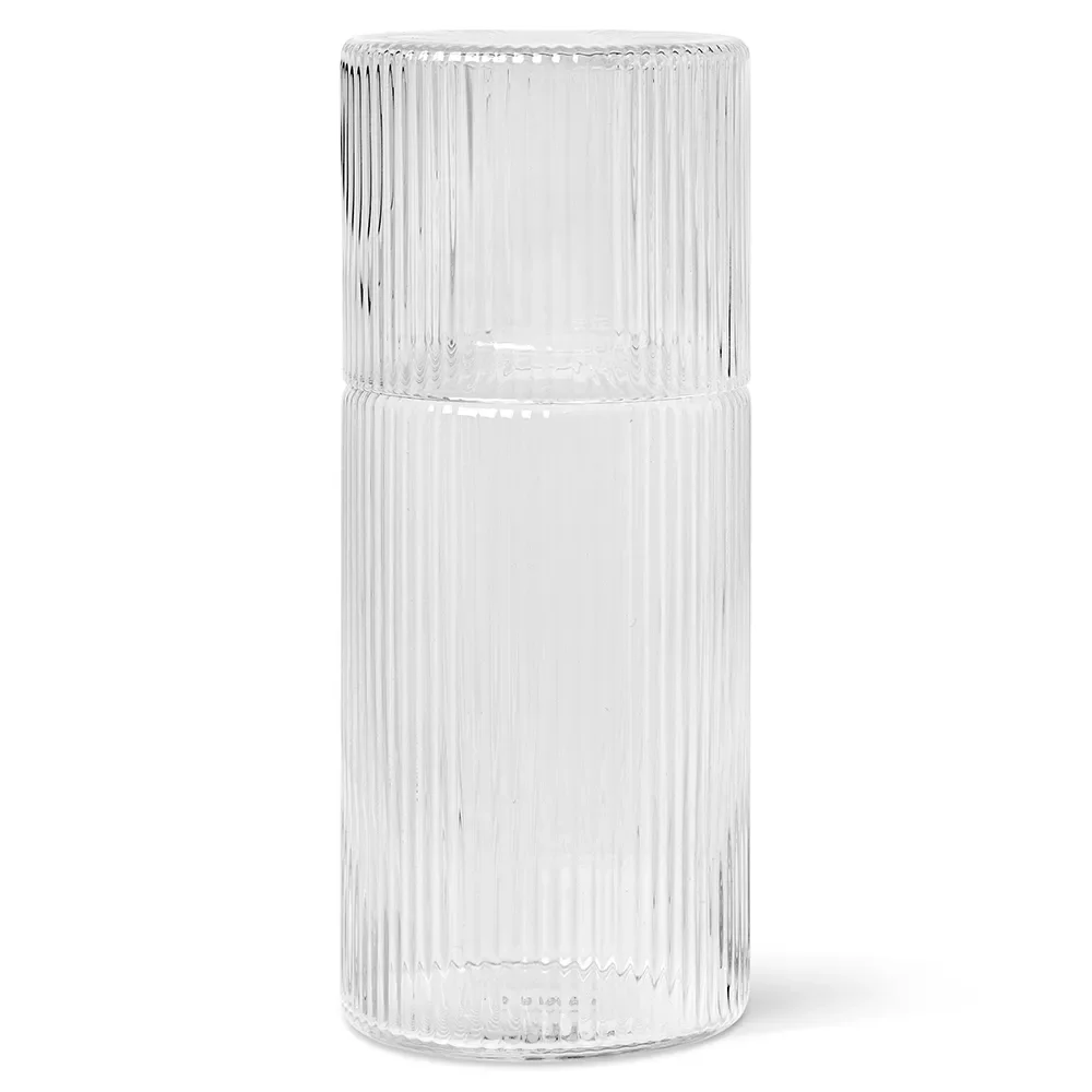 Ripple Karaffe mit Glas - Clear