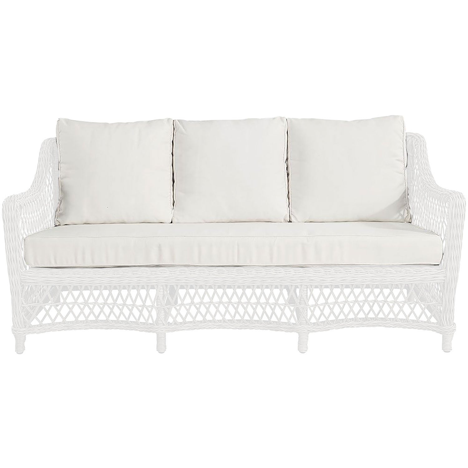 MARBELLA Kissenset Natur 3-Sitzer Sofa