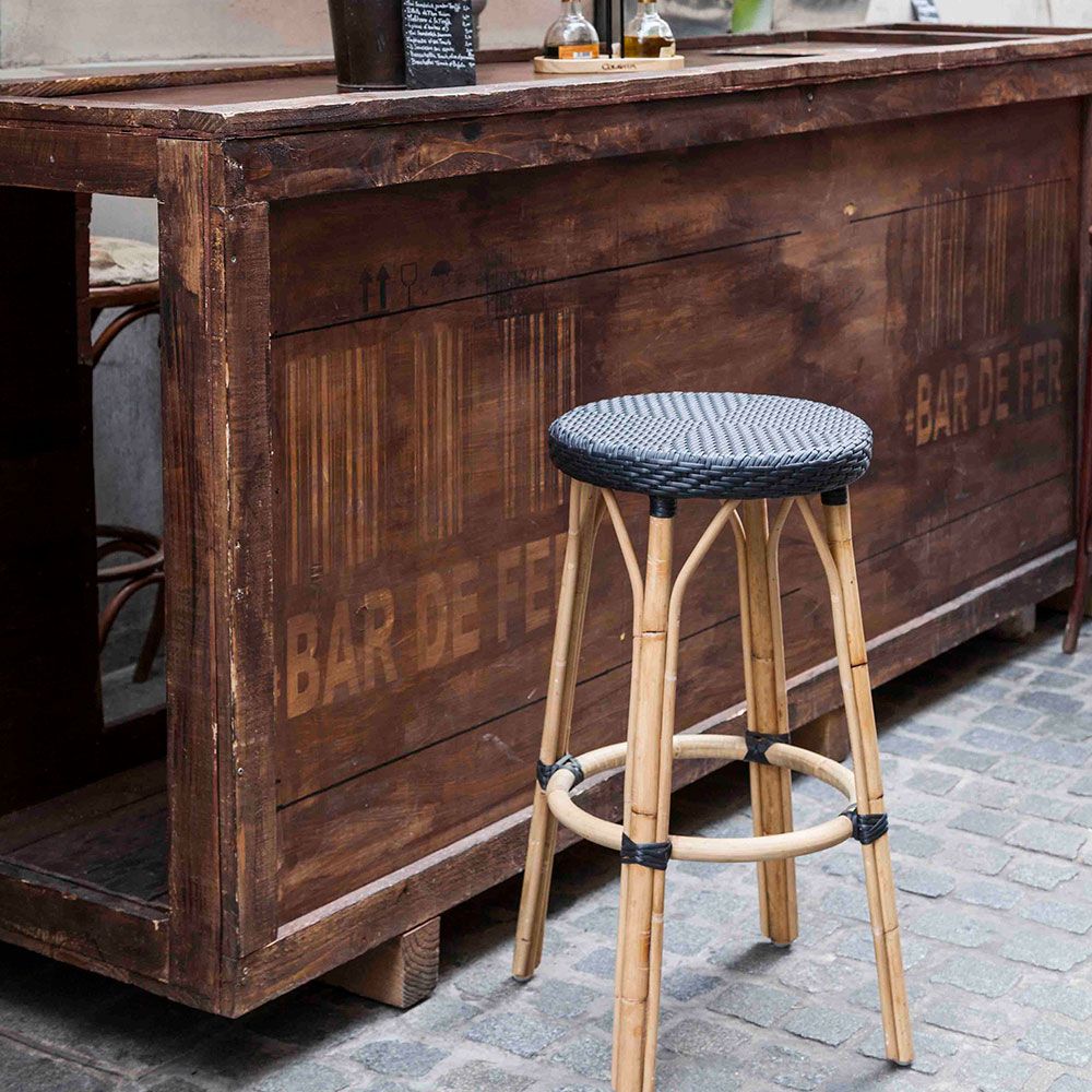 Simone Barhocker Niedrig Schwarz