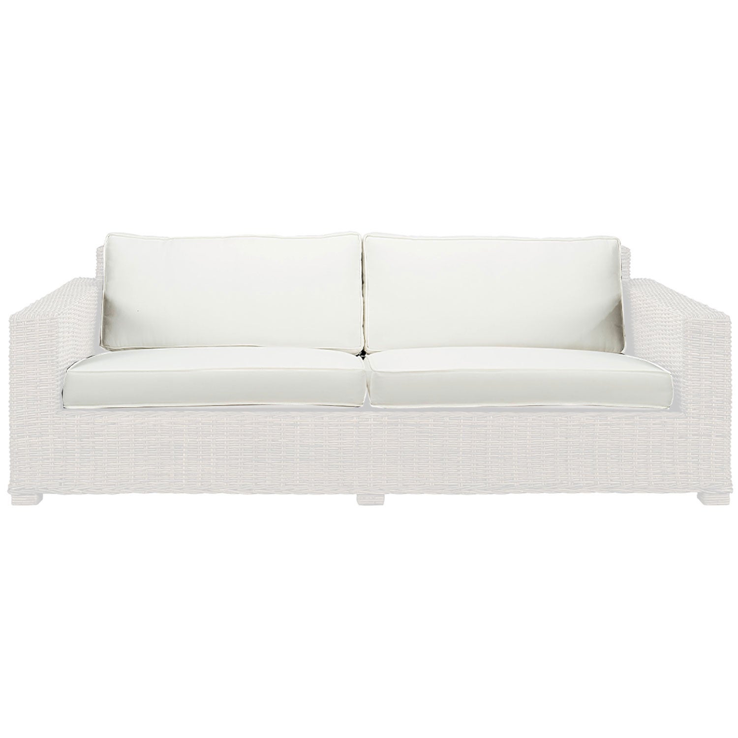 Hudson 3-Sitzer Sofa gepolstert Natur
