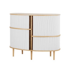 Audacious Highboard Schrank Eiche/Sterling