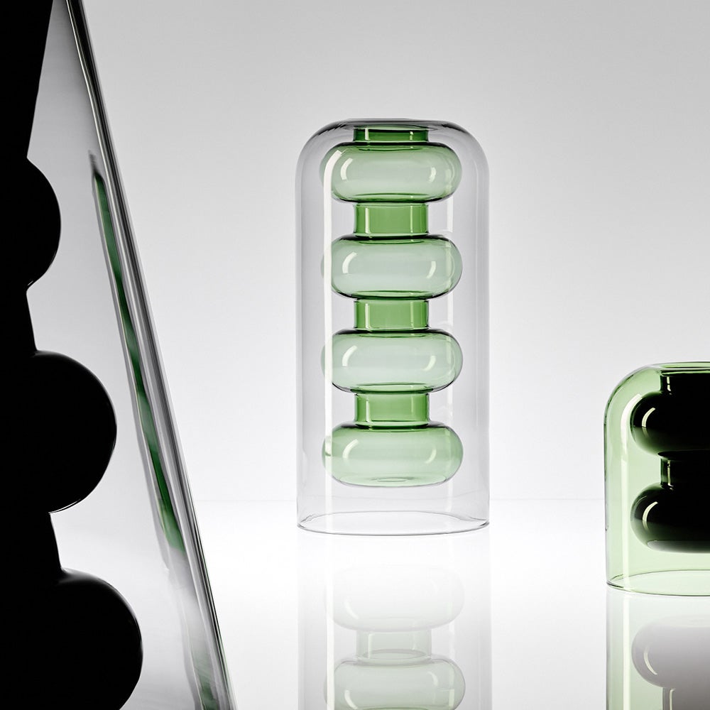  Bump Vase Groß Grün