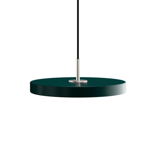 Asteria Plus Deckenleuchte Mini Ø31 cm Forest Green/Steel