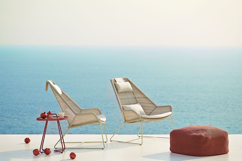 Breeze Lounge Sessel Weiß