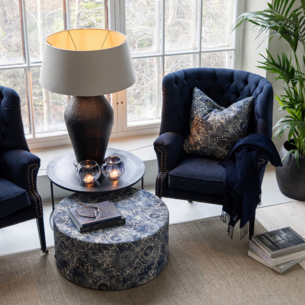 Churchtown Sessel – einfach tiefblau