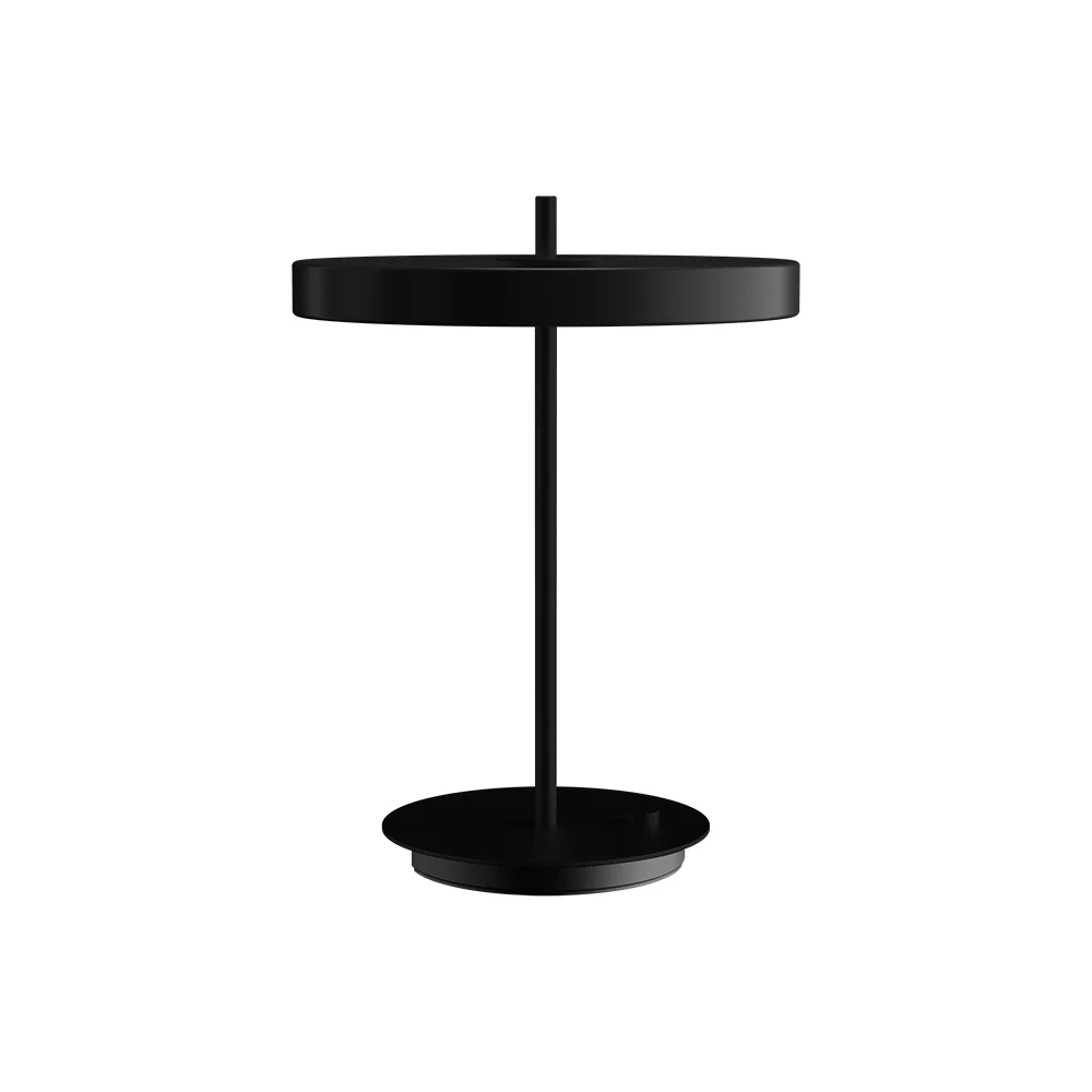 Asteria table Tischleuchte Ø31 cm Black/Black Stem